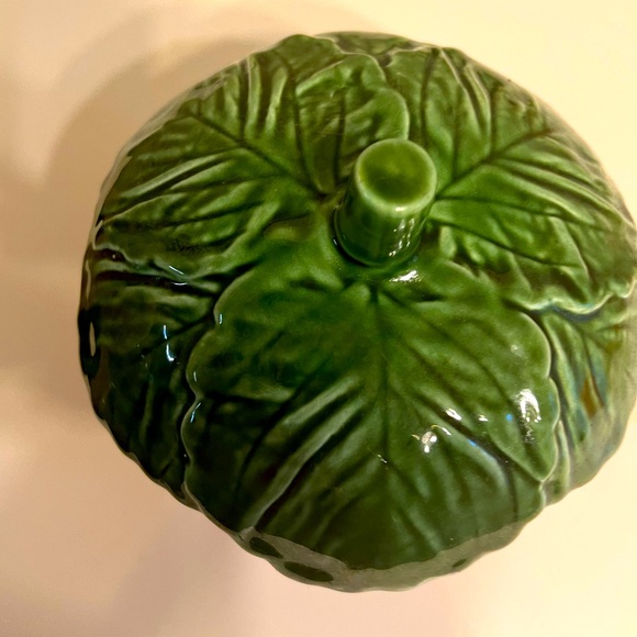 Strawberry 🍓 Kitchen Accessories | Jar w/ Lid & 3-section Toppings Serving Dish - Picture 9 of 12